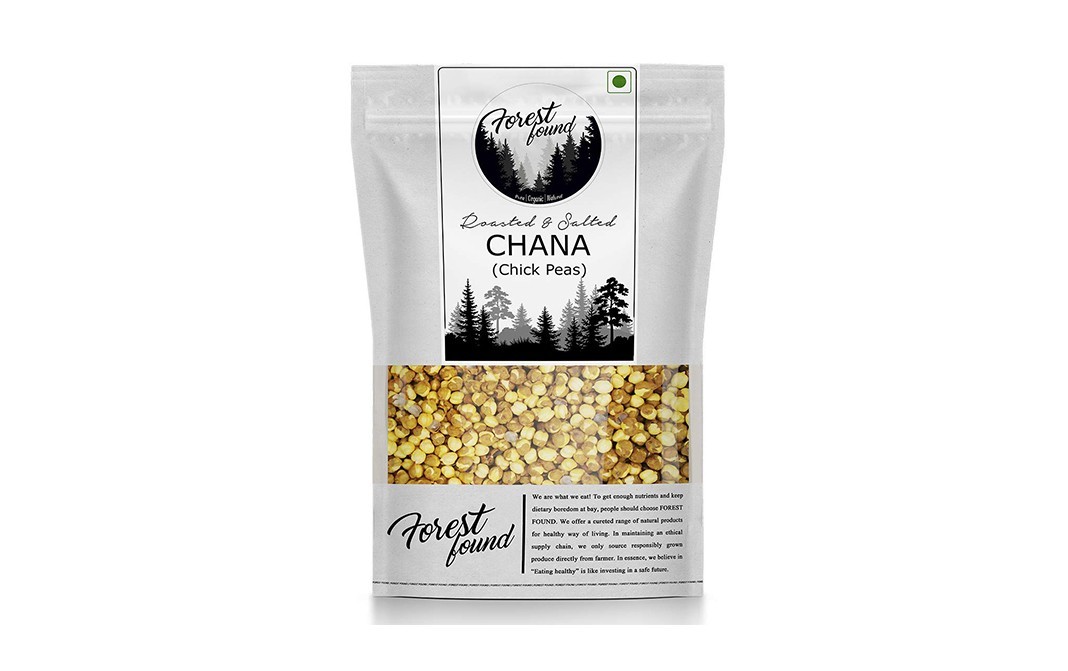 Forest Found Roasted & Salted Chana (Chick Peas)   Pack  400 grams